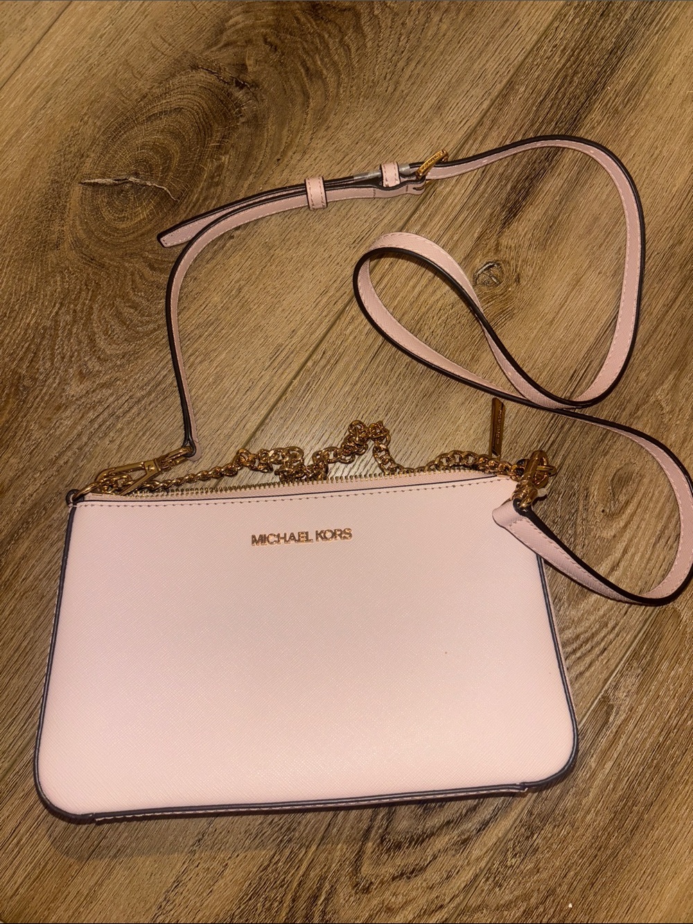 Michael Kors blush Pink Crossbody Bag